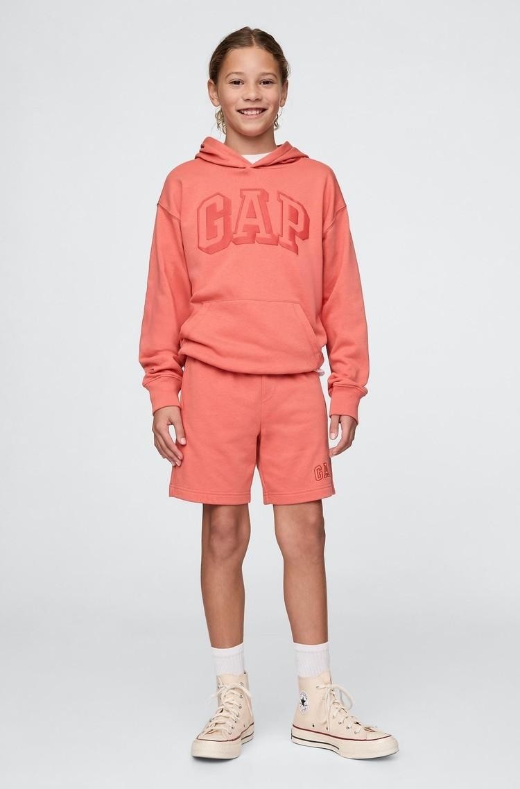 GAP Gap logo kratke hlače za dečke Rdeča - Watermelon Ice 
