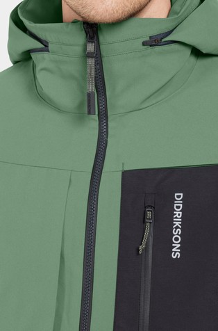DIDRIKSONS Fractus Waterproof Jacket Dark Moss 5