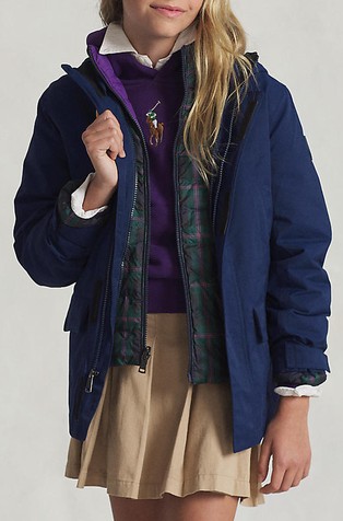 RALPH LAUREN P-Layer 1 Utility Water-Repellent Jacket Blue 7