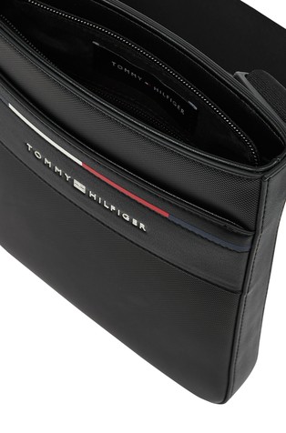 TOMMY HILFIGER Logo torba za čez ramo Črna - Black 3