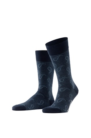 Nogavice iz bombažne mešanice s paisley vzorcem