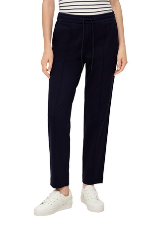 Relaxed fit hlače iz jersey tkanine