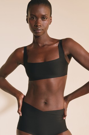 Pure Perfect bralette modrček iz mikrofibre
