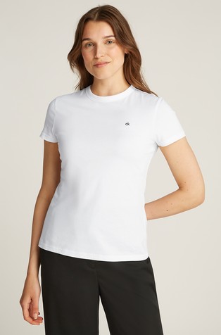 Embroidered Monogram Slim Fit T-Shirt