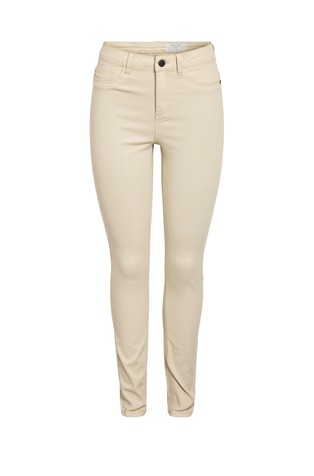 NMCALLIE skinny fit jeans hlače z visokim pasom