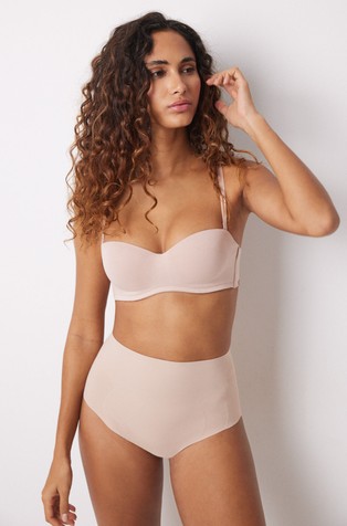 WOMEN'SECRET High waisted push up and reducing panties Nude 6
