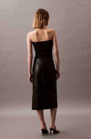 CALVIN KLEIN Off-shoulder top Black 5
