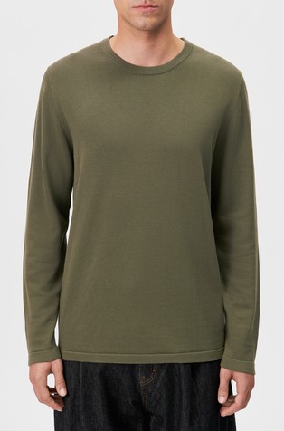 Long sleeve knit in cotton