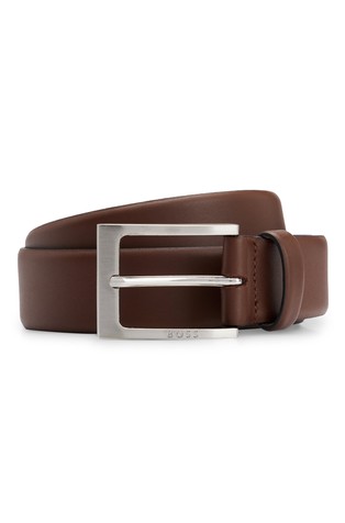 Nappa-leather belt