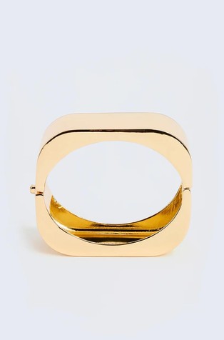 Cube metal bracelet