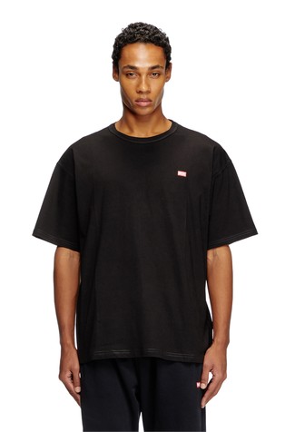 Cotton T-shirt with small logo