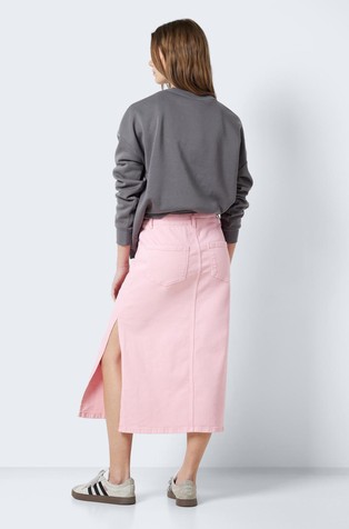 NOISY MAY NMKATH midi denim krilo Roza - Light Rose 5