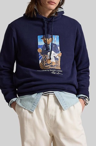Polo Bear Fleece Hoodie