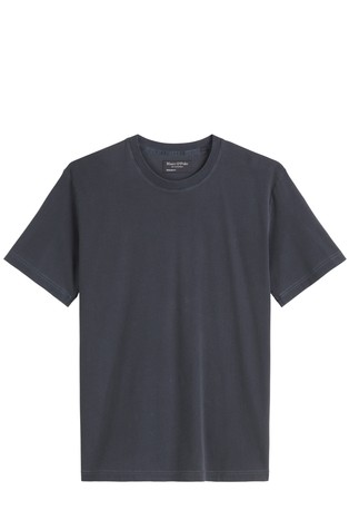 MARC O'POLO T-shirt in organic cotton Dark Navy 4