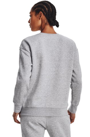 UNDER ARMOUR UA Essential pulover s flisirano notranjostjo Siva - Grey 2