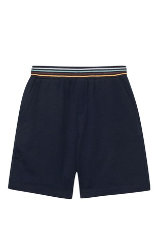 Loose fit kratke hlače s črtastim pasom