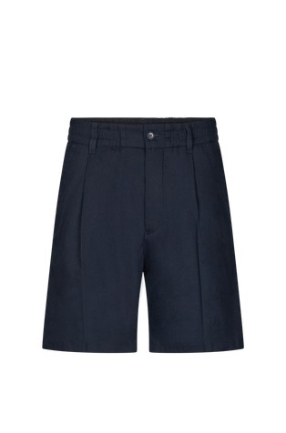 Shorts in linen-blend