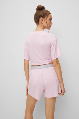 HUGO Pyjama shorts with logo waistband | Emporium