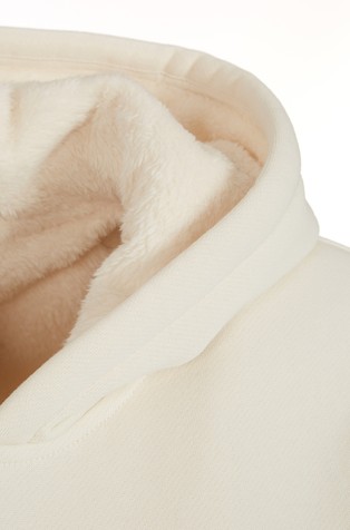 EMPORIO ARMANI Loungewear tracksuit with plush lining White 4