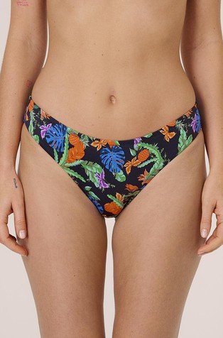 Blue Tropics Bikini-Bottom