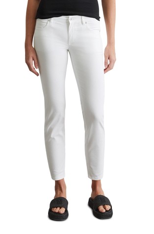 Lulea slim fit cropped jeans hlače iz bombažne mešanice