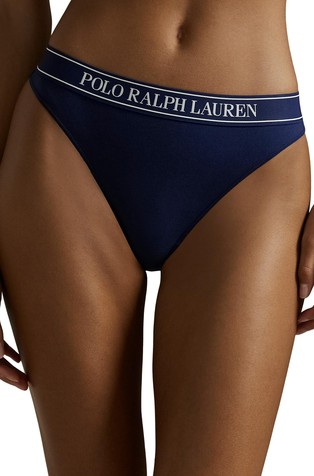 Tangice iz bombažne mešanice z logo pasom