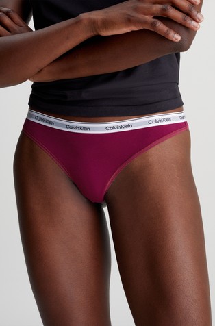CALVIN KLEIN 3 Pack Thongs - Modern Logo Multi 2
