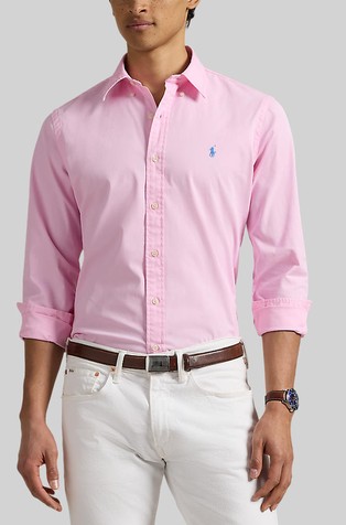 Custom fit bombažna srajca