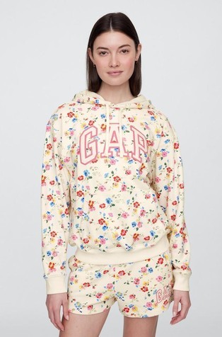 Gap logo ženski pulover s kapuco