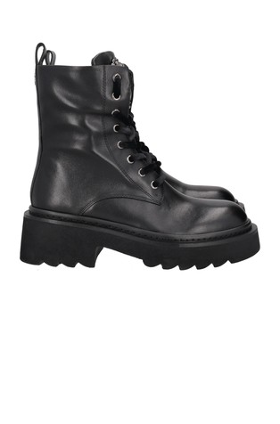 Lea usnjeni gležnjarji z okrasnimi kamni