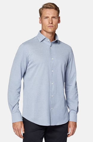 Regular fit srajca iz japonske jersey tkanine
