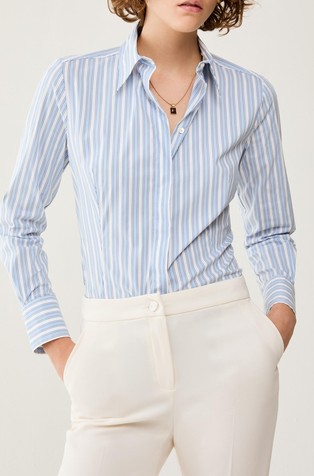 Slim fit srajca iz poplina