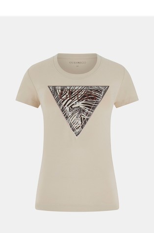 Triangel logo majica s kratkimi rokavi