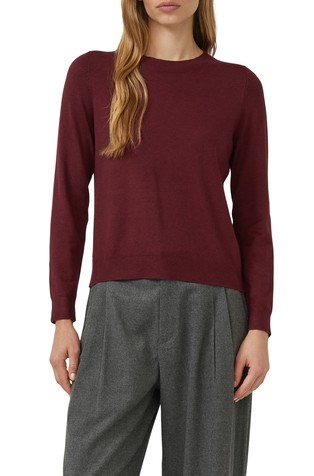 Viscose blend knitted sweater