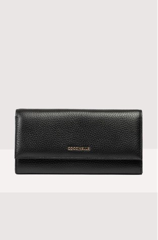 Metallic Leather Wallet