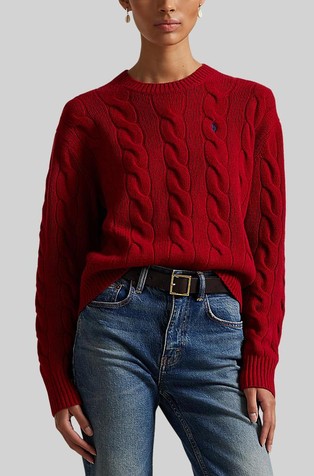 Cable-knit Wool-cashmere Sweater