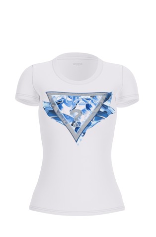 Triangel logo majica s kratkimi rokavi