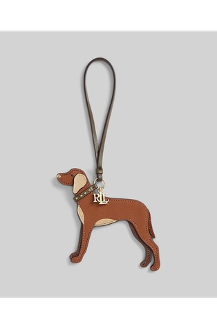 Leather Dog Charm