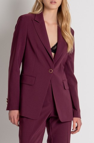 Long fitted jacket
