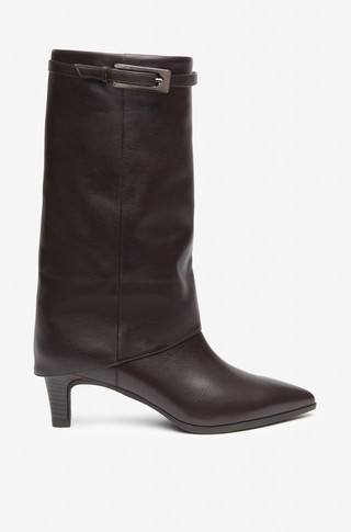 Leather Heeled Boots