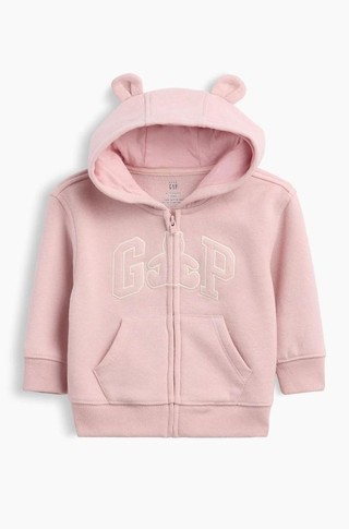 Gap logo jopa s kapuco in medvedkom Brannanom z dojenčke