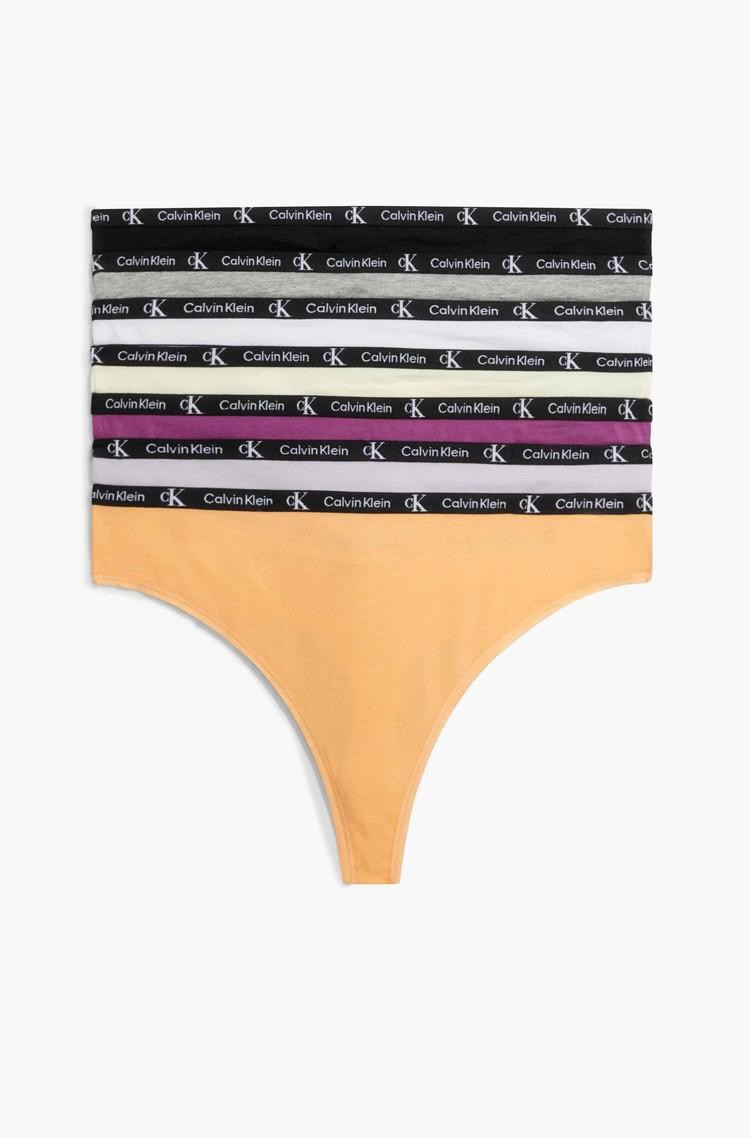 CALVIN KLEIN Paket 7 tangic - CK96 Večbarvna - Multi 