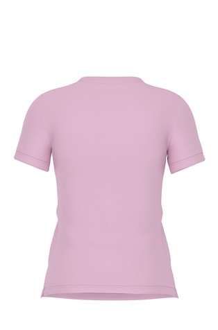 GUESS Majica z logotipom iz bleščic Roza - Pink 2