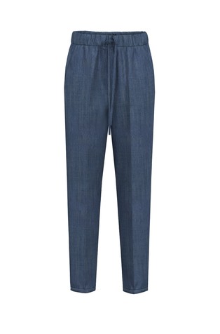 Elasticated waistband light jeans