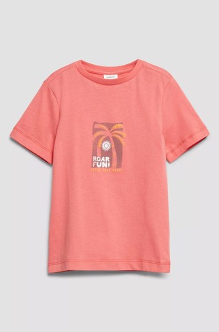 T-shirt with front print
