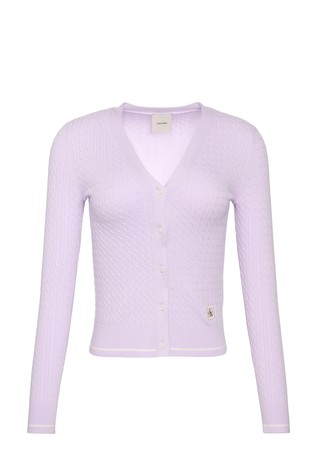 Slim V-neck Knit Cardigan