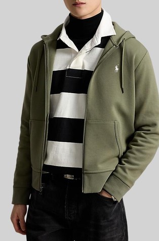 Double-Knit Full-Zip Hoodie