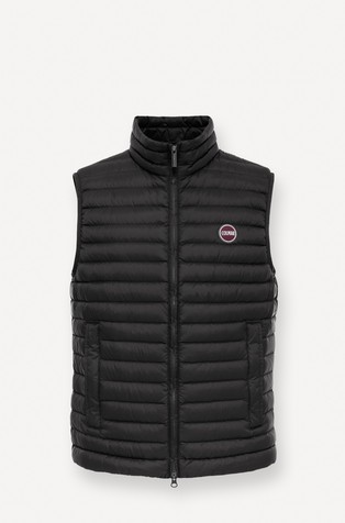 Water-repellent lightweight down vest