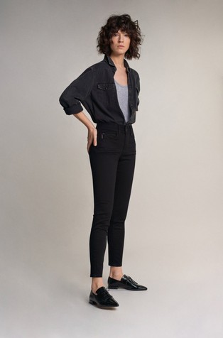 SALSA JEANS Push In Secret skinny true black jeans