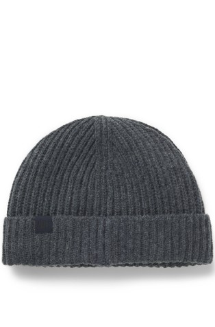 Beckham x Boss pletena kapa iz volne in kašmirja